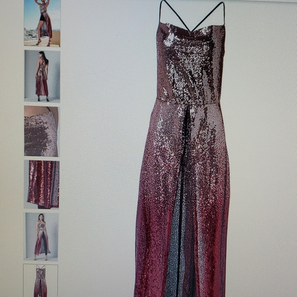 VENUS | Dresses | Ombre Sequin Maxi Top | Poshmark